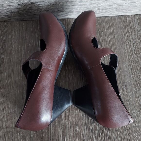 Dansko Betty Mary Jane Pumps Shoes Brown Leather Size 36 - Picture 7 of 10